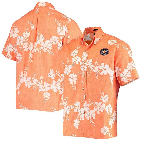 Reyn Spooner Men's Orange Houston Astros Lahaina Button-Down Shirt - Macy's