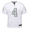 Youth Nike Derek Carr White Las Vegas Raiders Color Rush Game Jersey