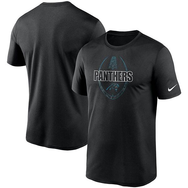 Men's Nike Black Carolina Panthers Icon Performance T-Shirt