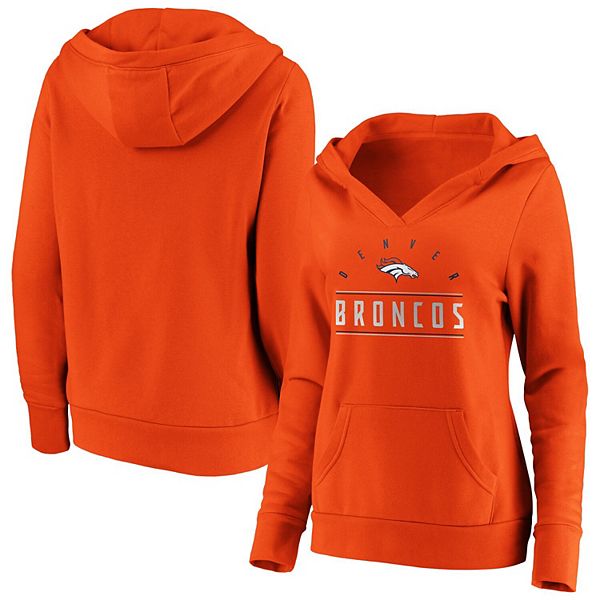 Lids Denver Broncos New Era Big & Tall Current Team Colorblock Fleece  Raglan Pullover Hoodie - Orange/Navy