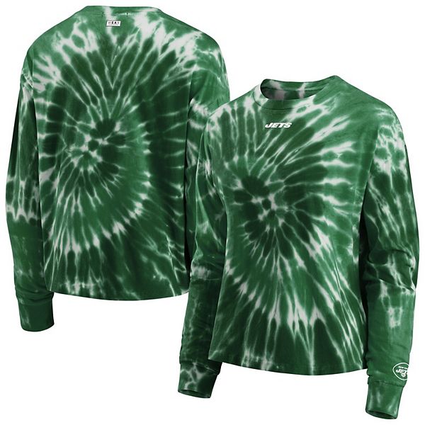 47 Brand / Men's New York Jets Tie Dye Tubular T-Shirt