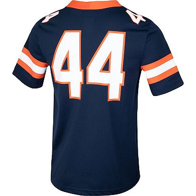 Men's Nike #44 Navy Syracuse Orange Football Jersey