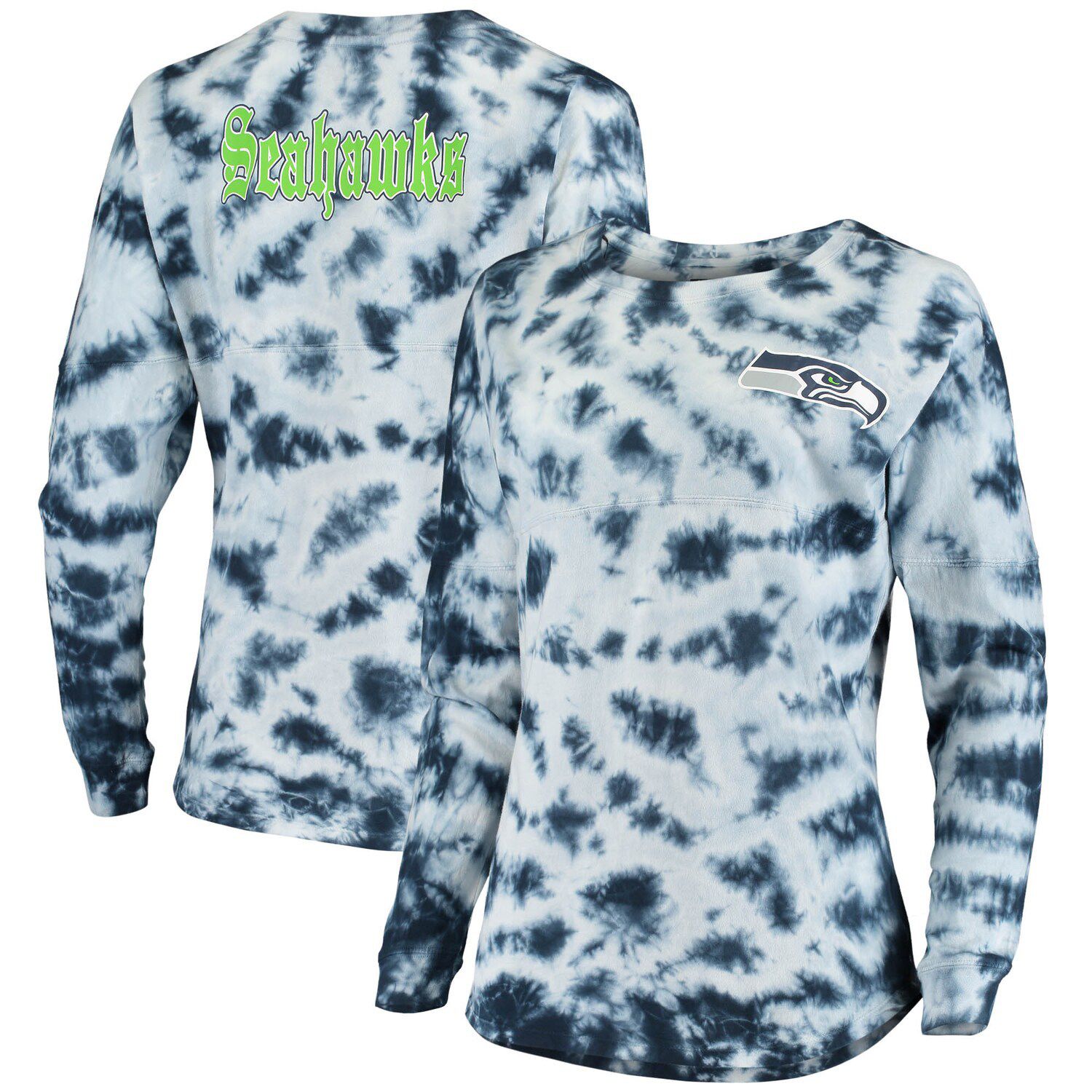 seahawks tie dye shirt