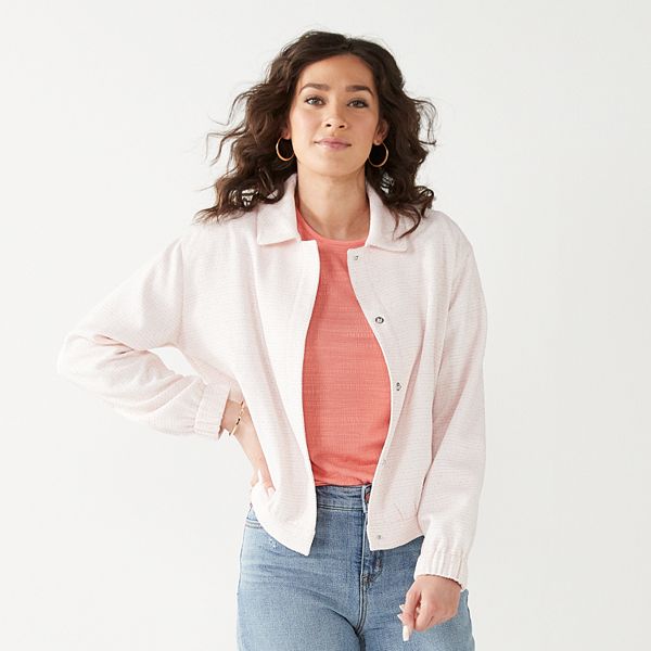 Women s Nine West Femme Bomber Jacket