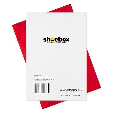 Hallmark Shoebox Funny Cat & Tinsel Christmas Card