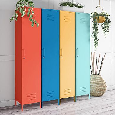 Novogratz Cache Single Locker Storage Cabinet