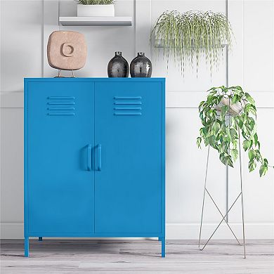 Novogratz Cache 2-Door Locker Storage Cabinet