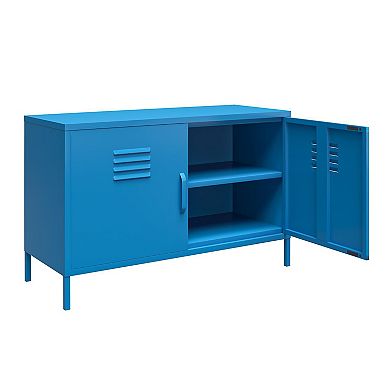 Novogratz Cache 2-Door Locker Accent Storage Cabinet