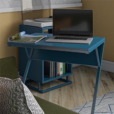 Novogratz Regal End Table Laptop Desk