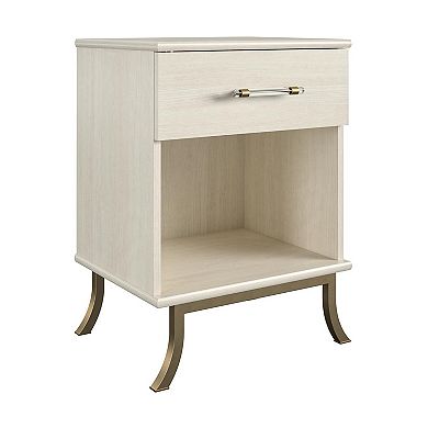 Little Seeds Monarch Hill Clementine White Nightstand