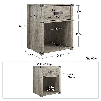 Little Seeds Nova Storage Nightstand