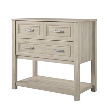 Little Seeds Sierra Ridge Levi Kids 3-Drawer Light Walnut Dresser