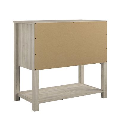 Little Seeds Sierra Ridge Levi kids'3-Drawer Light Walnut Dresser