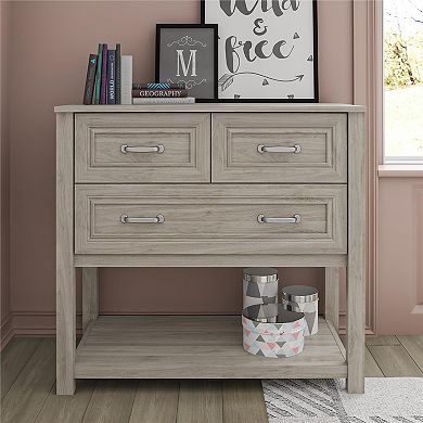 Little Seeds Sierra Ridge Levi kids'3-Drawer Light Walnut Dresser