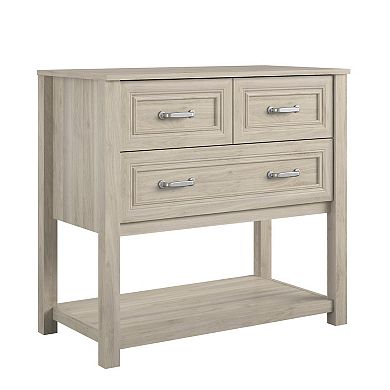 Little Seeds Sierra Ridge Levi kids'3-Drawer Light Walnut Dresser