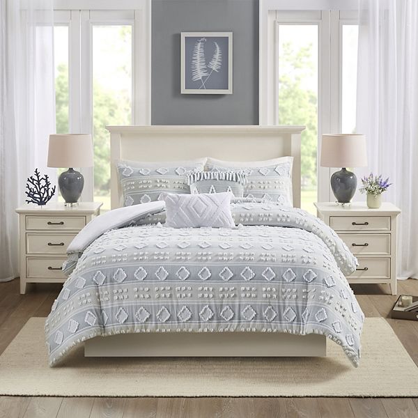 Harbor House Brice Clipped Jacquard 5, Harbour House Duvet Covers