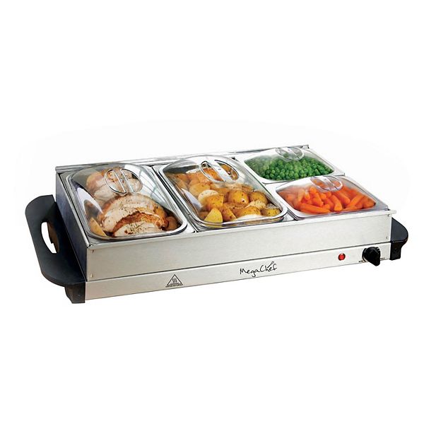 27 Qt Commercial, Full Size Countertop Food Warmer 1000W Buffet Food Warmer  with Lid for Catering and Restaurant Appliance - AliExpress