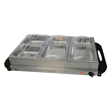 MegaChef Buffet Server & Food Warmer with Handles
