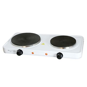 MegaChef Dual Burner Cooktop Buffet Range