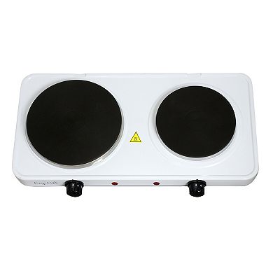 MegaChef Dual Burner Cooktop Buffet Range