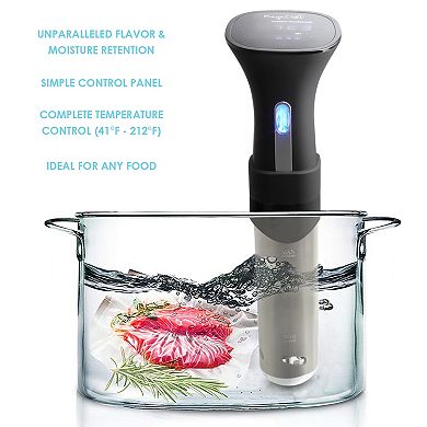 MegaChef Immersion Circulation Precision Sous-Vide Cooker with Digital Touchscreen