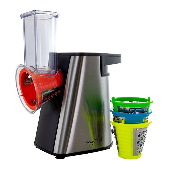 MegaChef 4-in-1 Electric Salad Maker - Silver