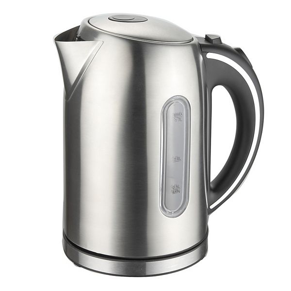 MegaChef 1.7-Liter Stainless Steel Electric Tea Kettle