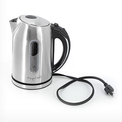 MegaChef 1.7-Liter Stainless Steel Electric Tea Kettle