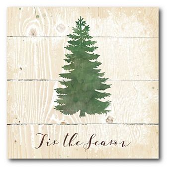 Courtside Market Evergreen Canvas Wall Art