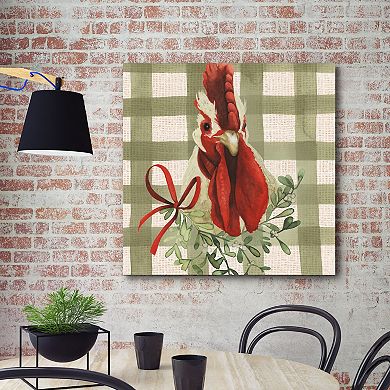 Courtside Market Christmas on the Farm II Canvas Wall Art