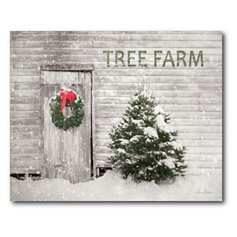 Courtside Market Tree Farm Canvas Wall Art
