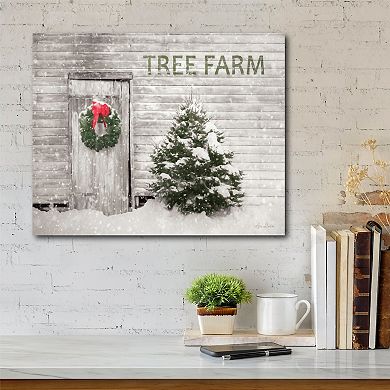 Courtside Market Tree Farm Canvas Wall Art