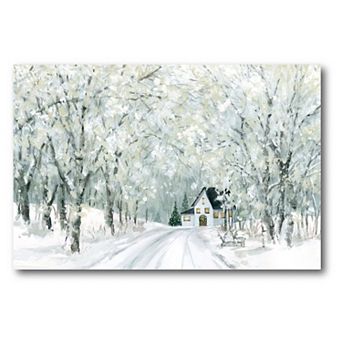 Courtside Market Winter Wonderland Canvas Wall Decor
