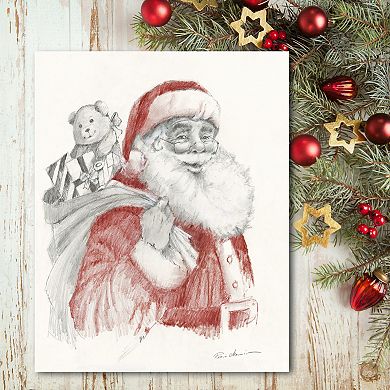 Courtside Market Ready For Christmas Canvas Wall Decor