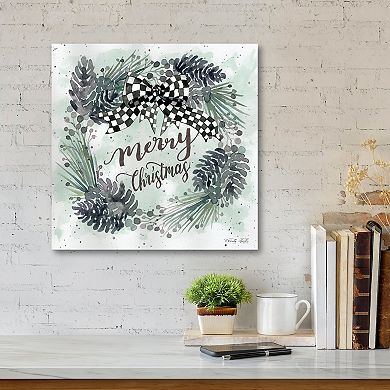 Courtside Market Merry Christmas Canvas Wall Art