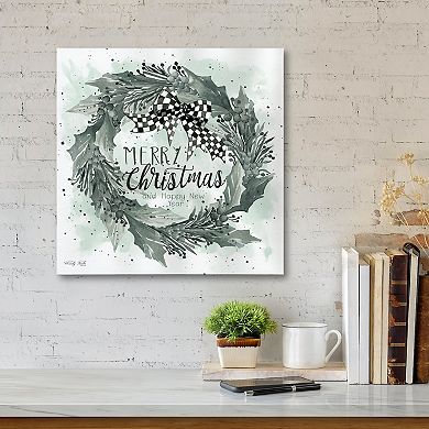 Courtside Market Merry Christmas & Happy New Year Canvas Wall Art
