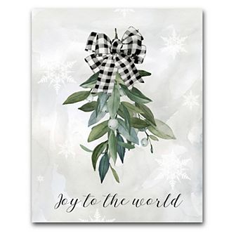 Courtside Market Joy To The World Canvas Wall Art