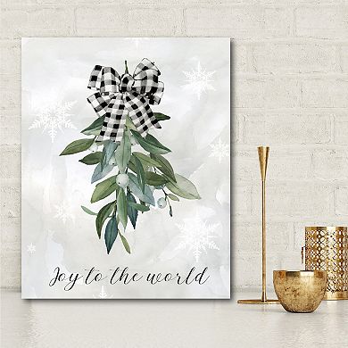 Courtside Market Joy To The World Canvas Wall Art