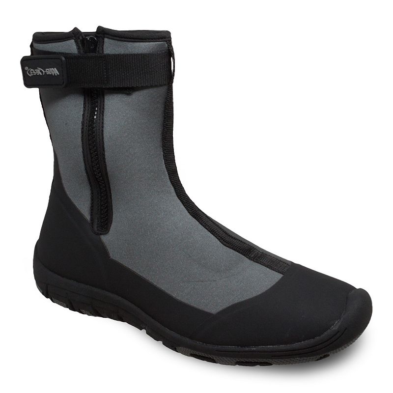 Aquatecs Mid Height Wader Mens Water Shoes, Size: 13, Black