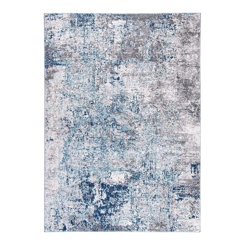 Safavieh Aston Eve Rug, Light Blue, 7Ft Rnd