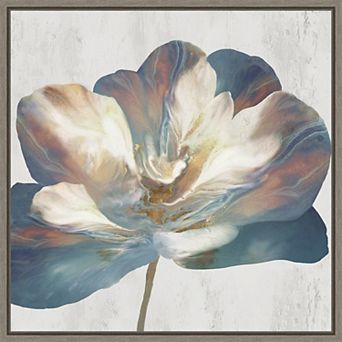 Amanti Art Glowing Soul Floral Framed Canvas Wall Decor