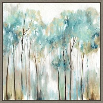 Amanti Art Grace Land Trees Framed Canvas Wall Decor