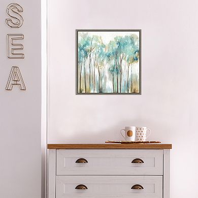 Amanti Art Grace Land Trees Framed Canvas Wall Decor