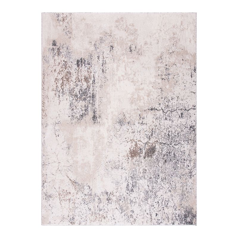 Safavieh Aston Linda Rug, White, 7Ft Sq