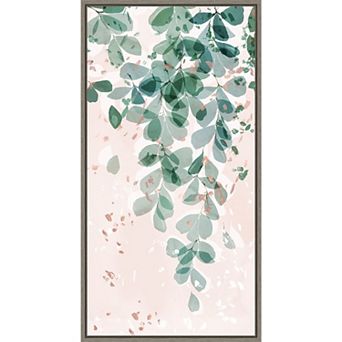 Amanti Art Hanging Greenery Framed Canvas Wall Decor