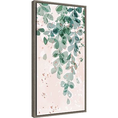 Amanti Art Hanging Greenery Framed Canvas Wall Decor