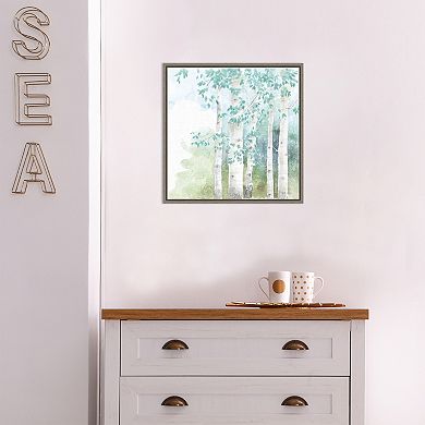 Amanti Art Natures Leaves III Framed Canvas Wall Art