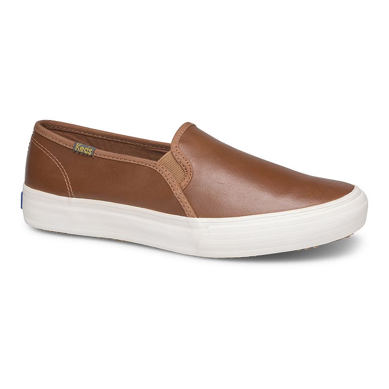 UPC 884547638762 product image for Keds Double Decker Women's Leather Slip-On Shoes, Size: 5, Dark Red | upcitemdb.com