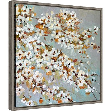 Amanti Art Seafill Blossoms Framed Canvas Wall Art