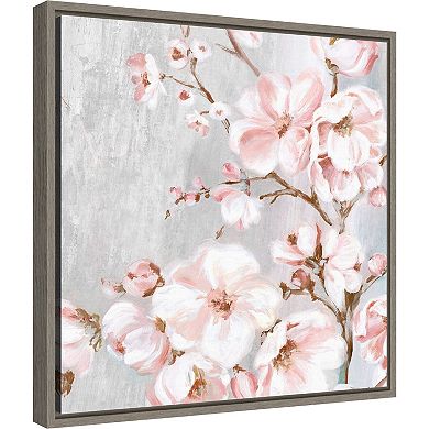 Amanti Art Spring Cherry Blossoms II Framed Canvas Wall Art